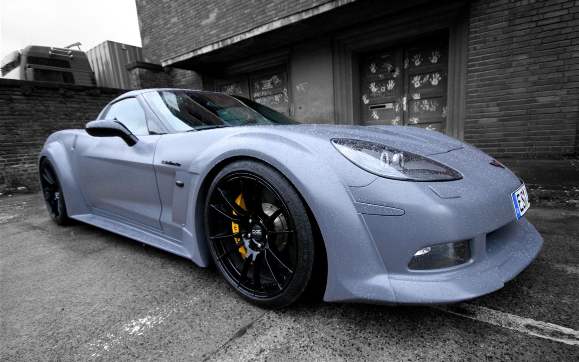 ѩ Corvette C6 Black Force One(ֽ6)