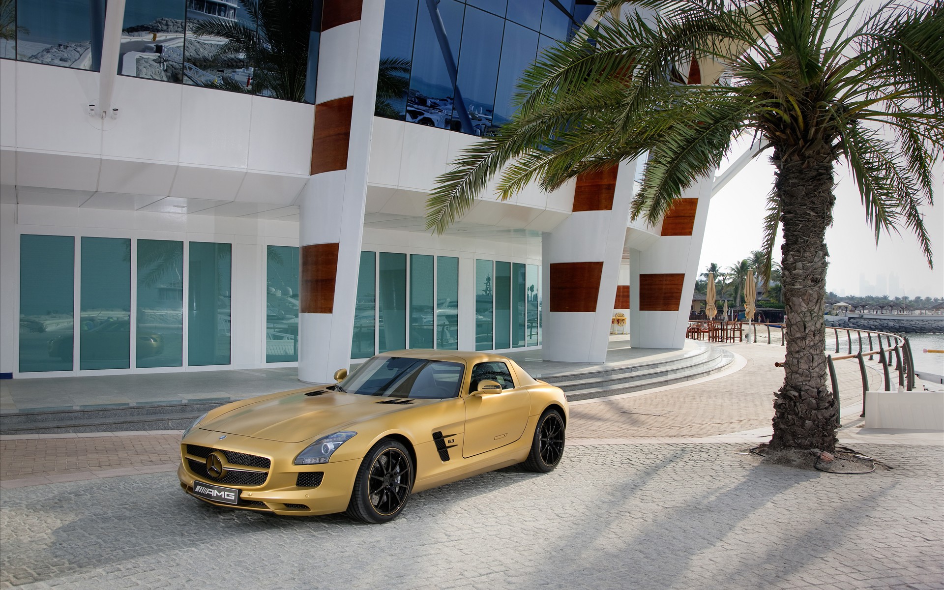 2010 Mercedes Benz(÷˹-) SLS AMG Desert Gold ƽ(ֽ1)