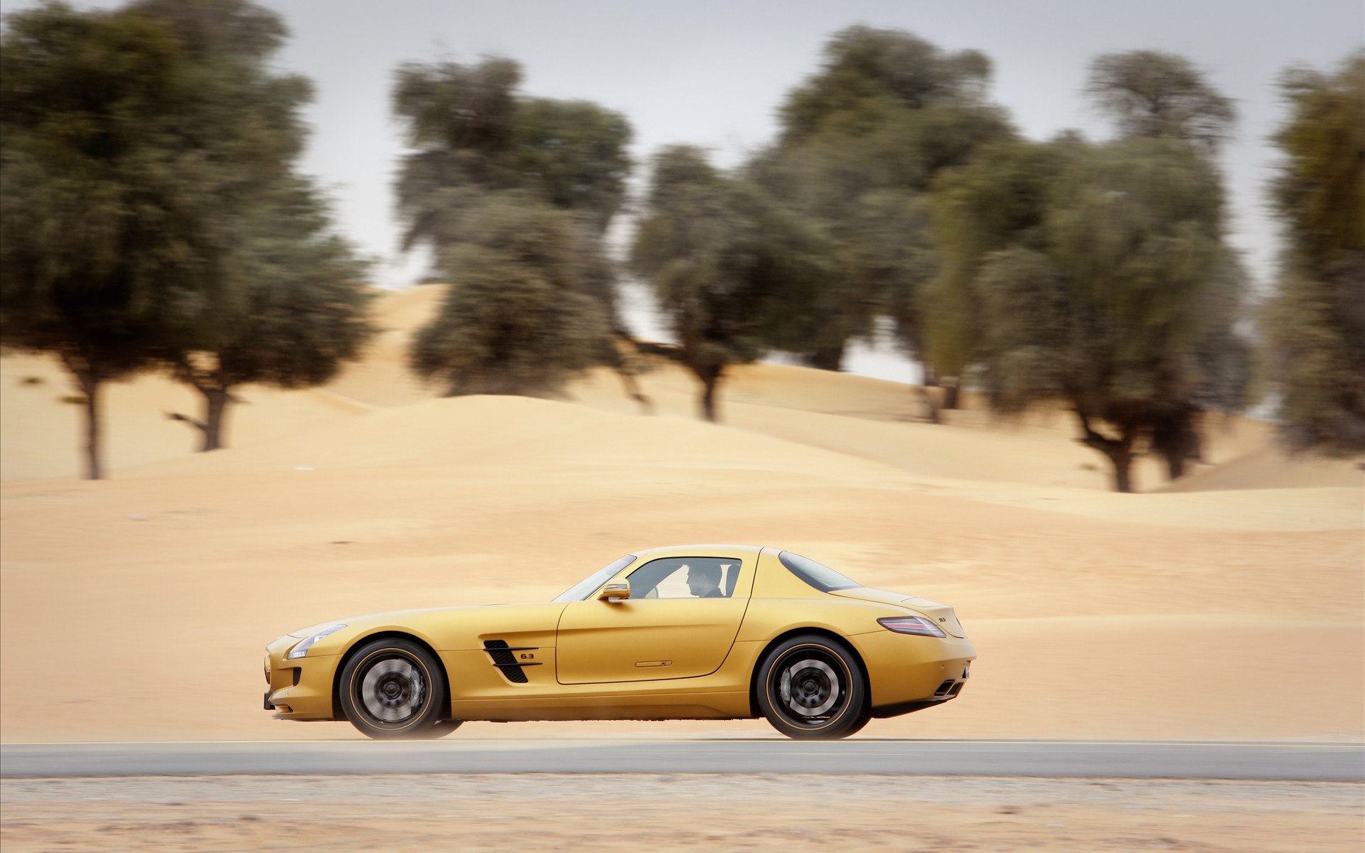 2010 Mercedes Benz(÷˹-) SLS AMG Desert Gold ƽ(ֽ7)