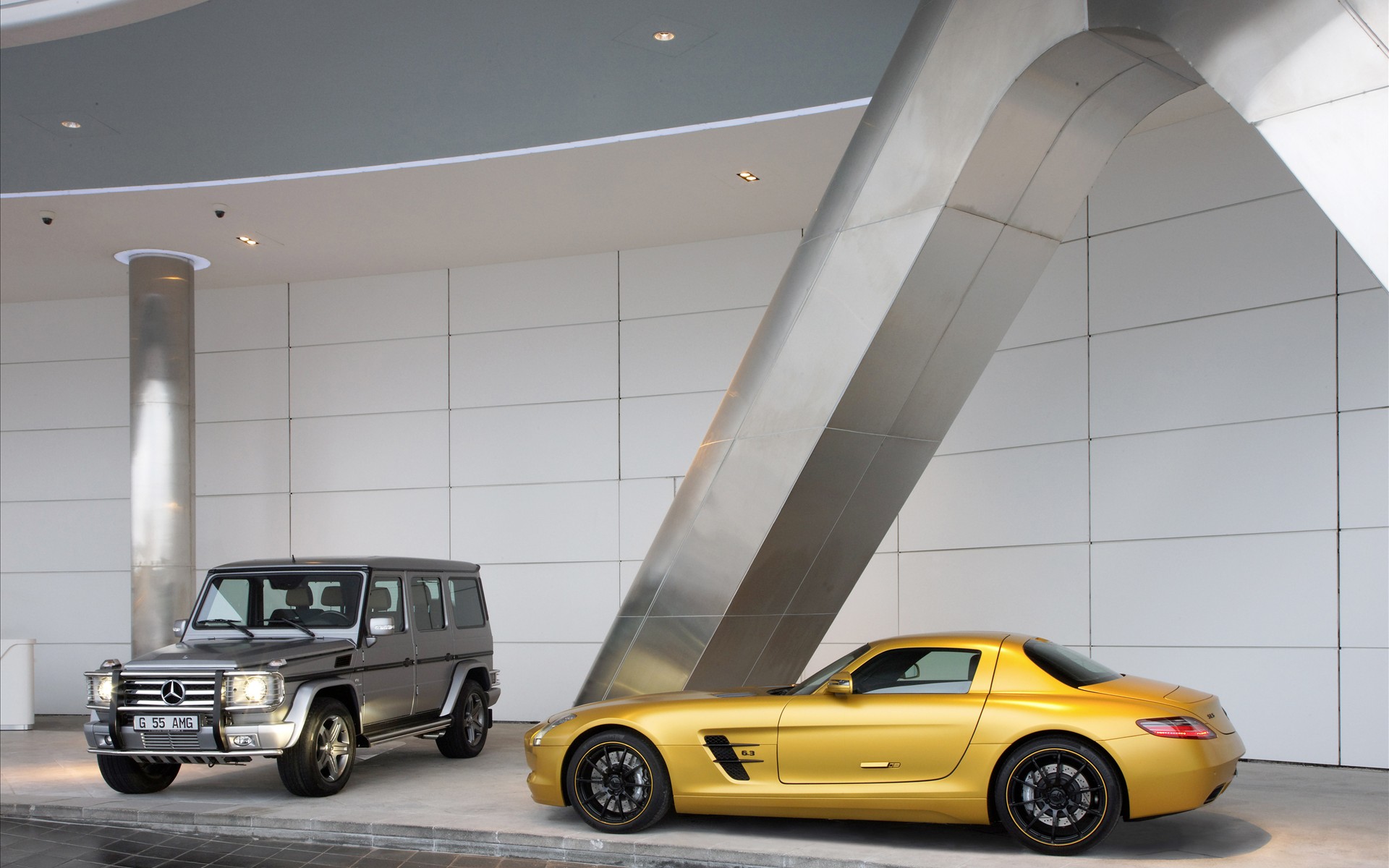 2010 Mercedes Benz(÷˹-) SLS AMG Desert Gold ƽ(ֽ12)