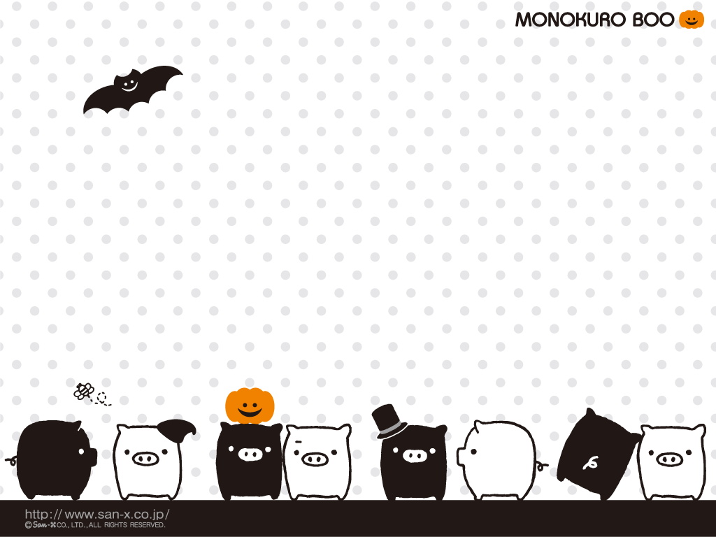 黑白猪 （Mono KuRo BOO）(壁纸5)