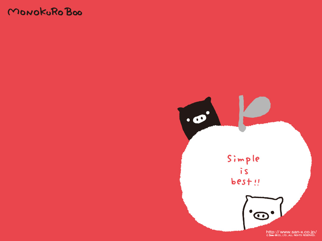 黑白猪 （Mono KuRo BOO）(壁纸8)