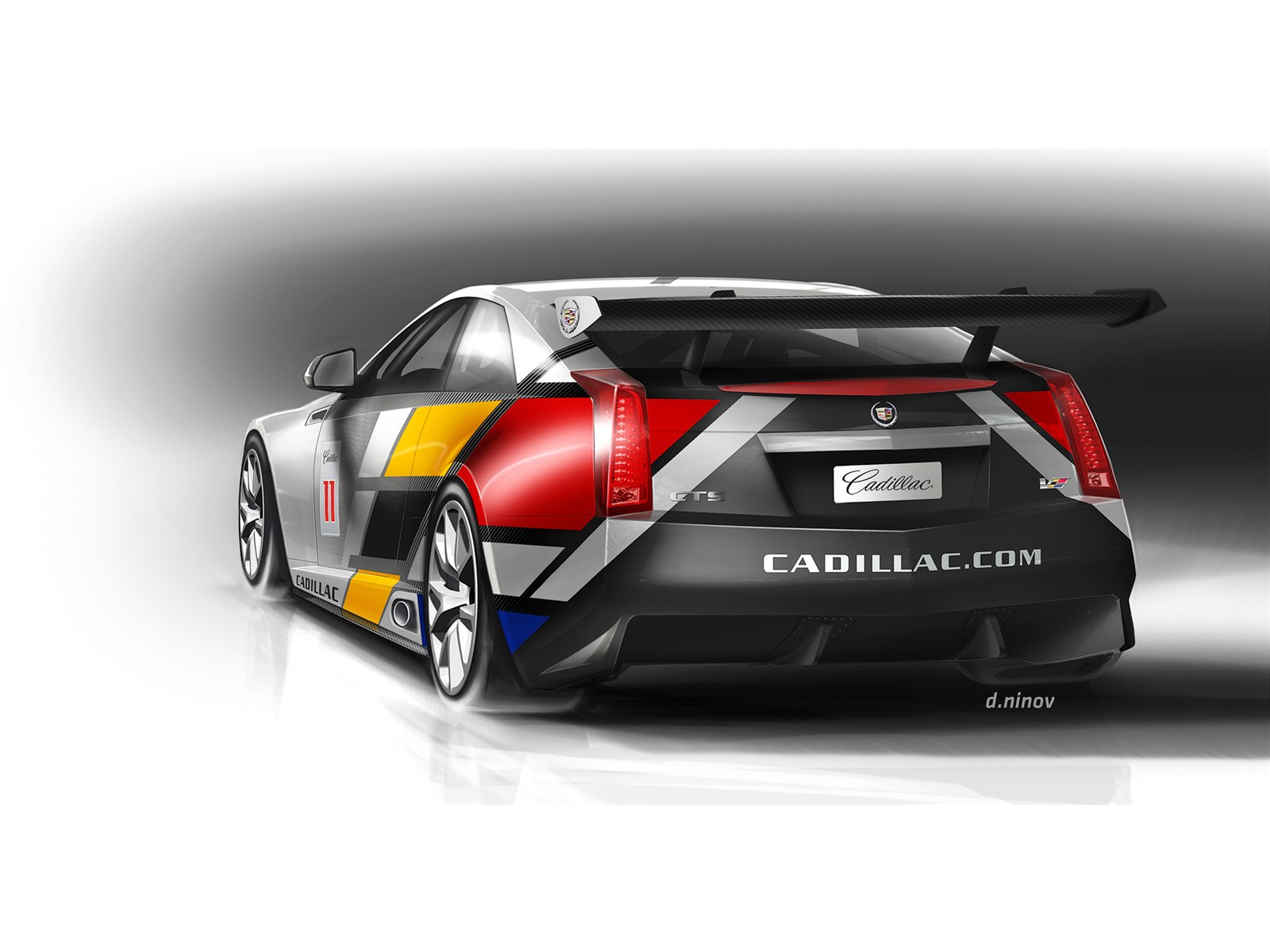 Cadillac( ) CTS V Coupe Race Car(ֽ3)