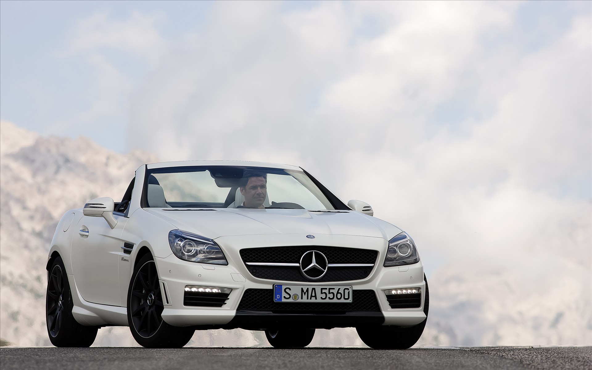 Mercedes Benz (÷˹) SLK55 AMG 2012(ֽ8)