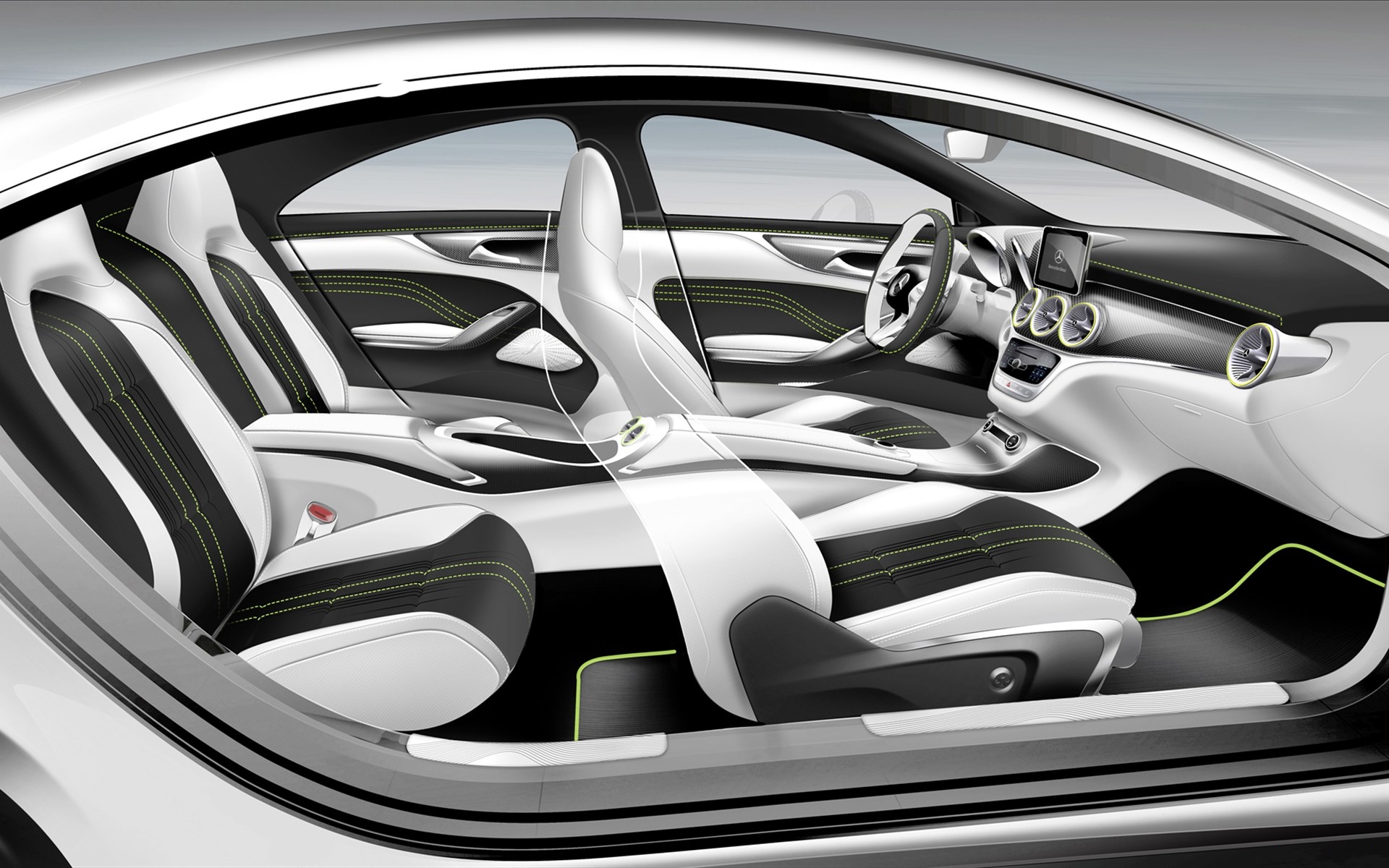 Mercedes Benz Concept Style Coupe 2012(÷˹-۸)(ֽ24)