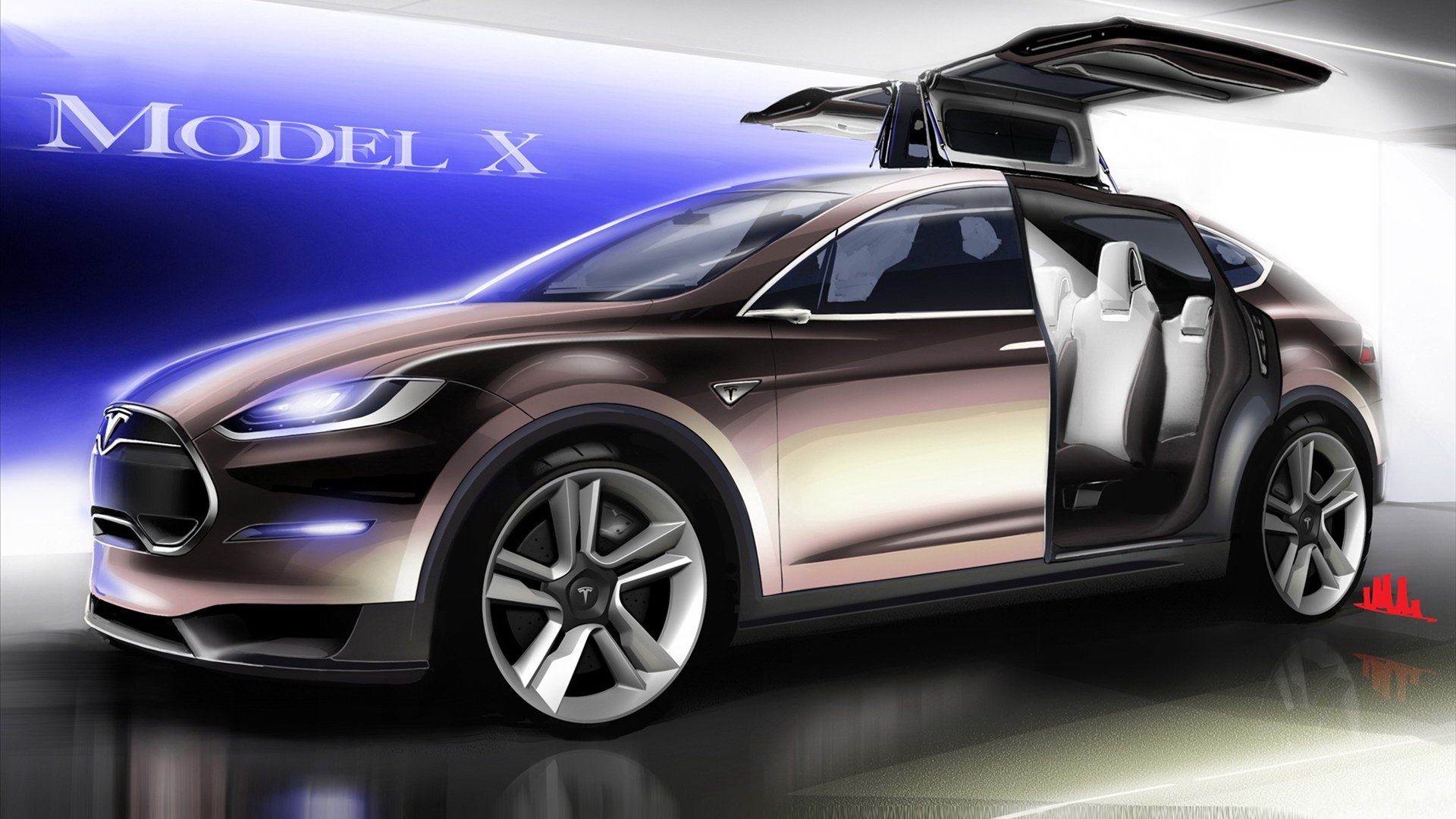 Tesla ˹ Model X 2012(ֽ1)
