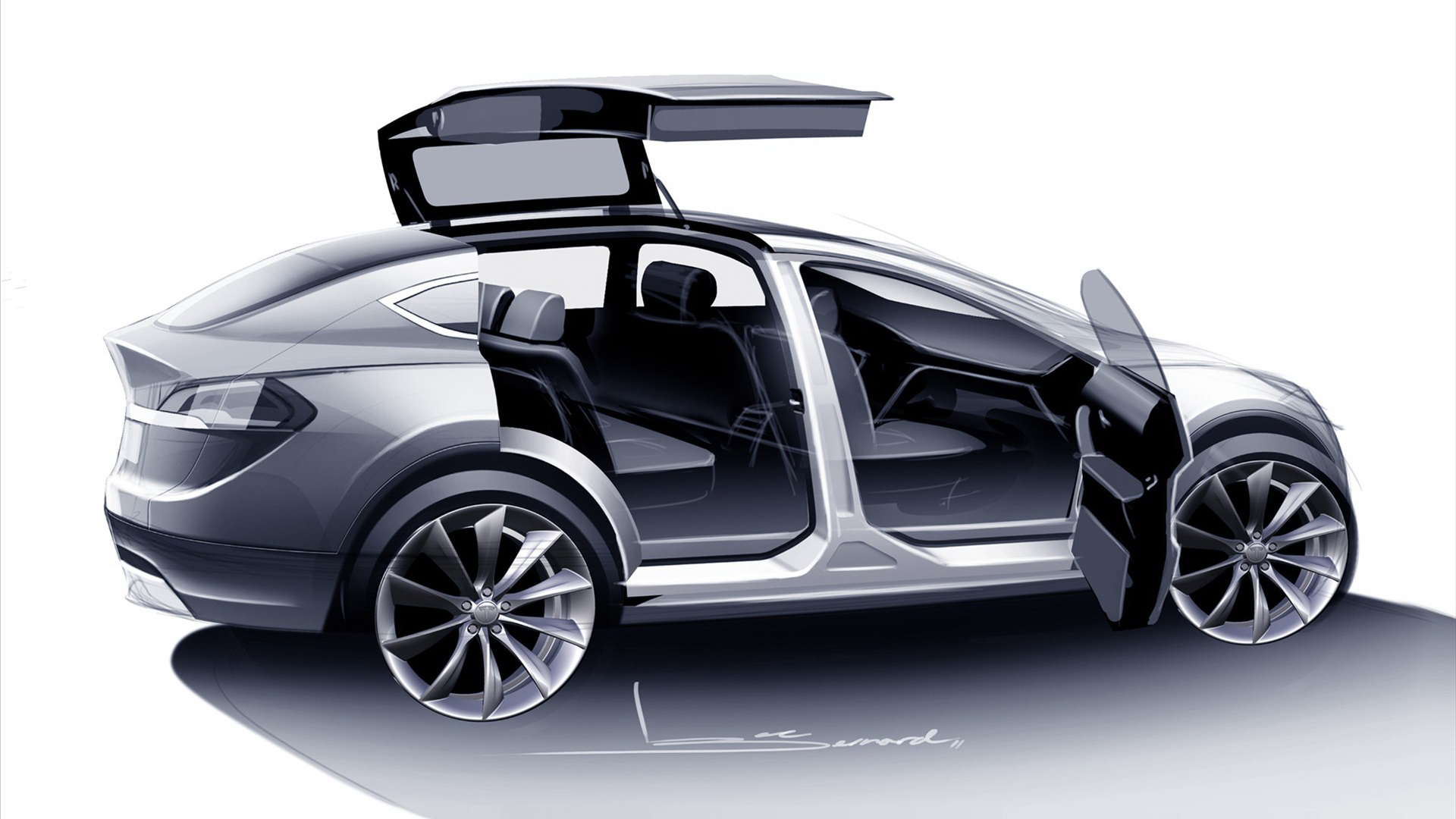 Tesla ˹ Model X 2012(ֽ5)