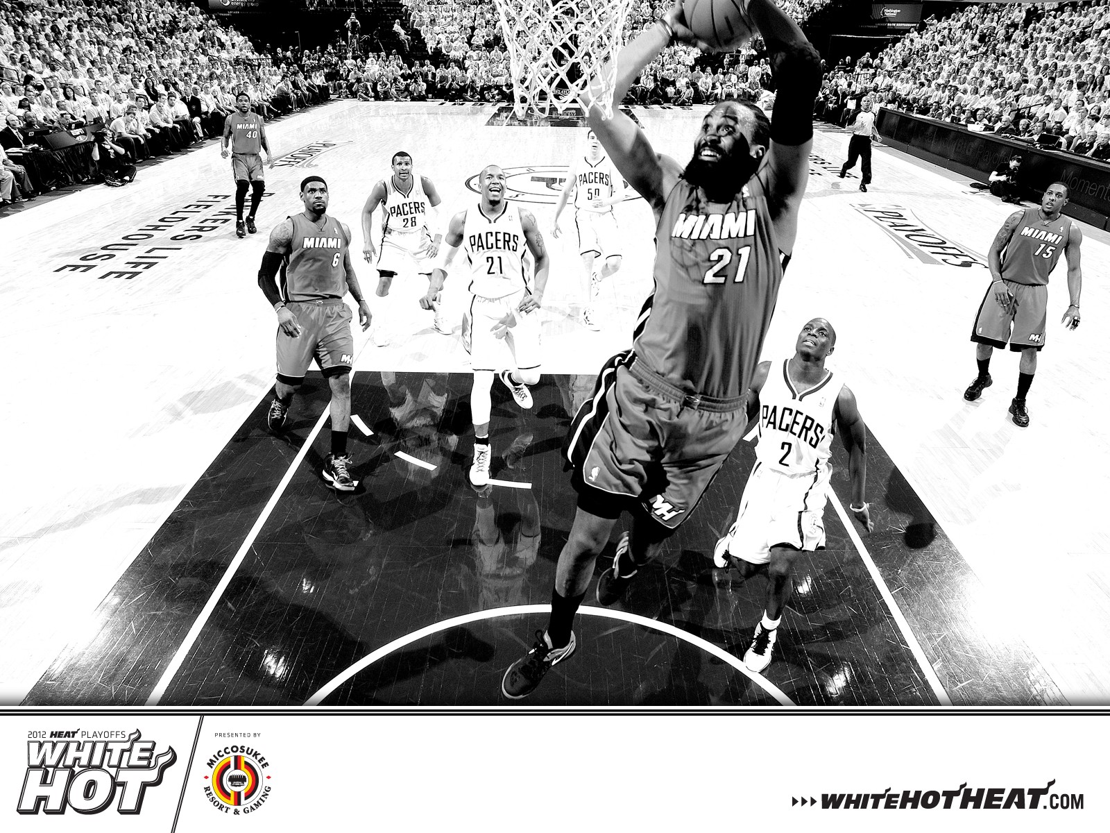 白热:2012季后赛NBA热火队(壁纸37)_体育壁纸
