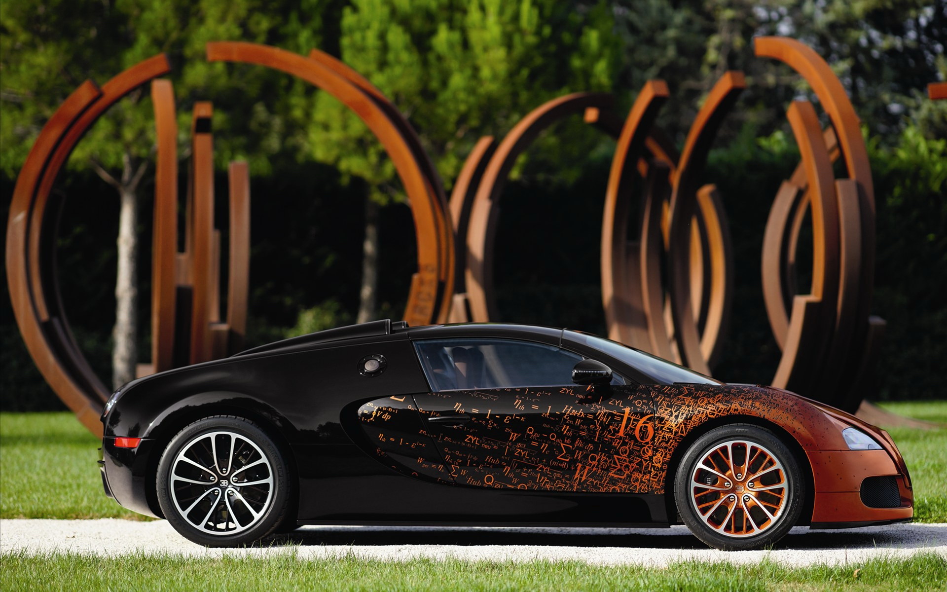 Bugatti Veyron Grand Sport Bernar Venet 2012ر棩(ֽ4)