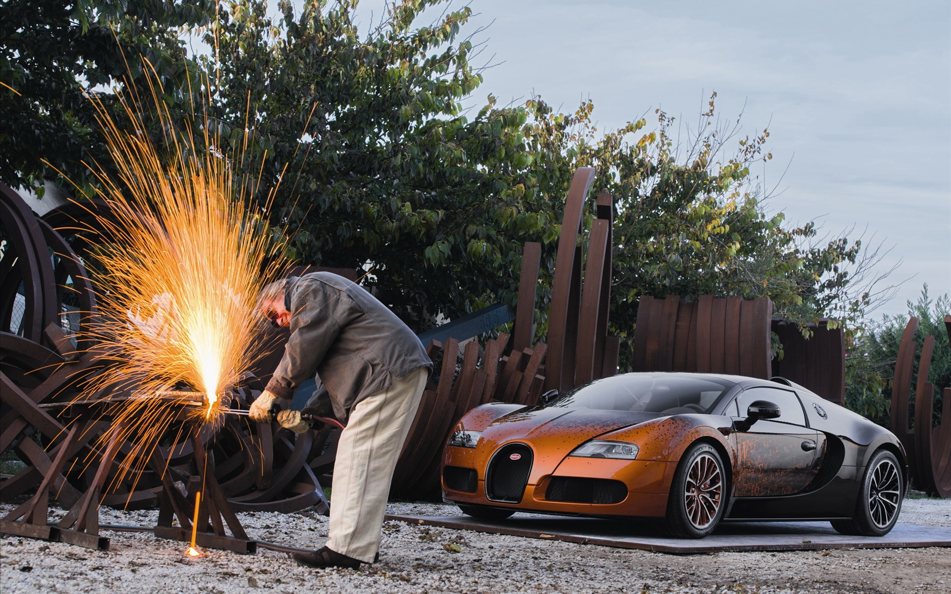 Bugatti Veyron Grand Sport Bernar Venet 2012ر棩(ֽ7)