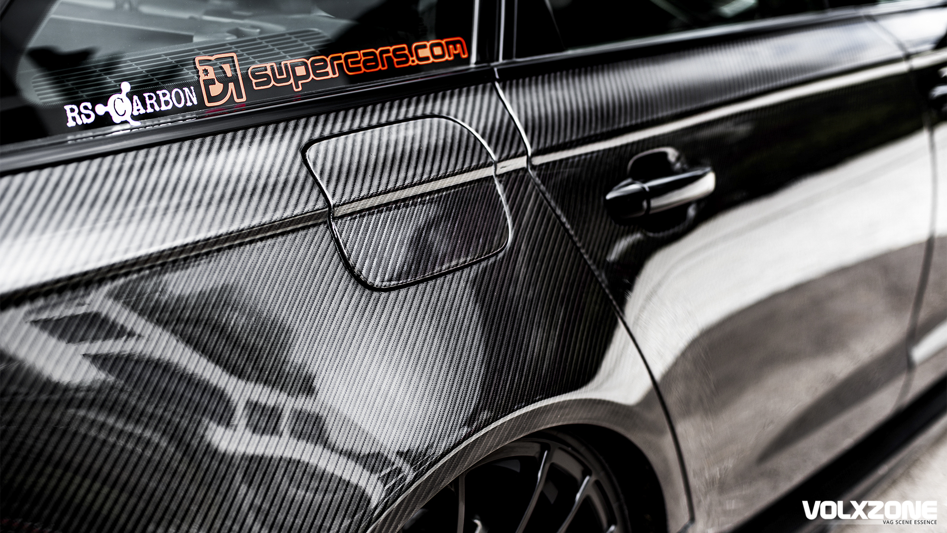 Audi RS6 奥迪全碳战士改装车宽屏壁纸(壁纸20)