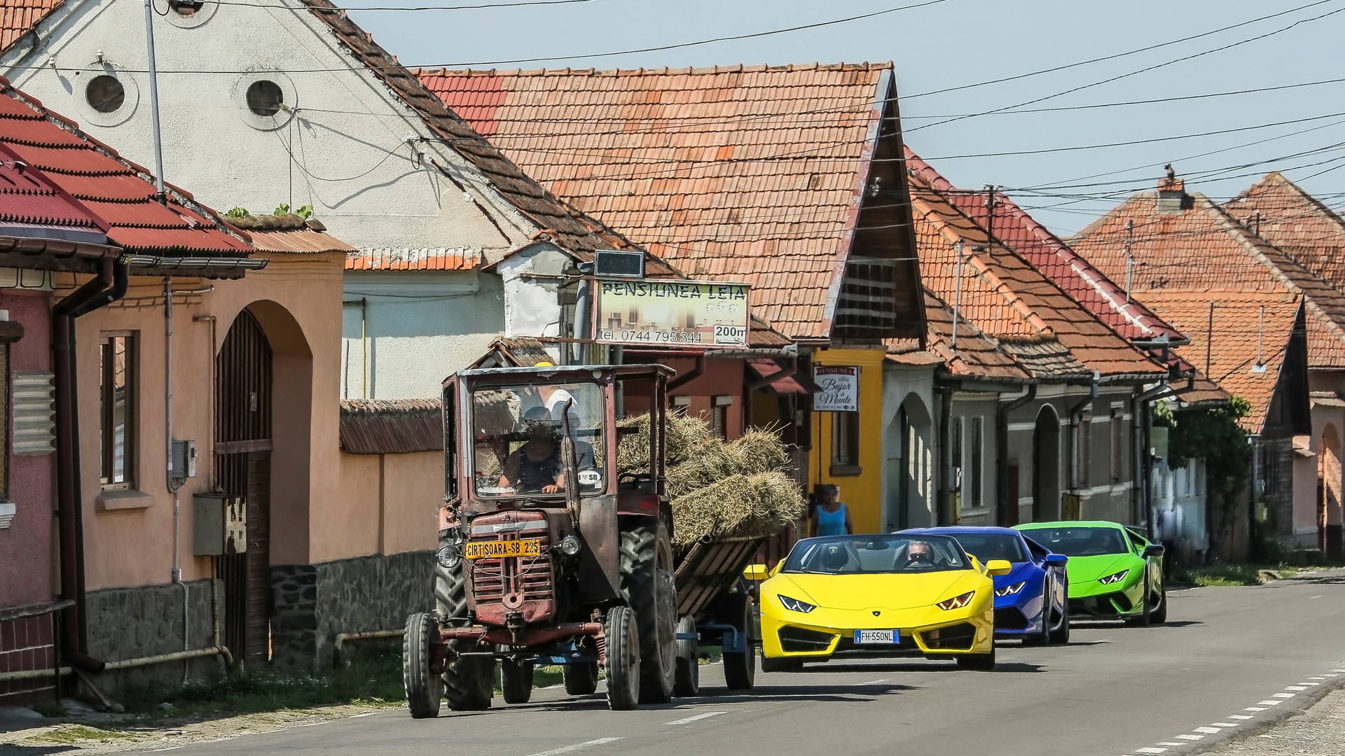 2017 Lamborghini Huracans on the Transfagarasan(ֽ9)