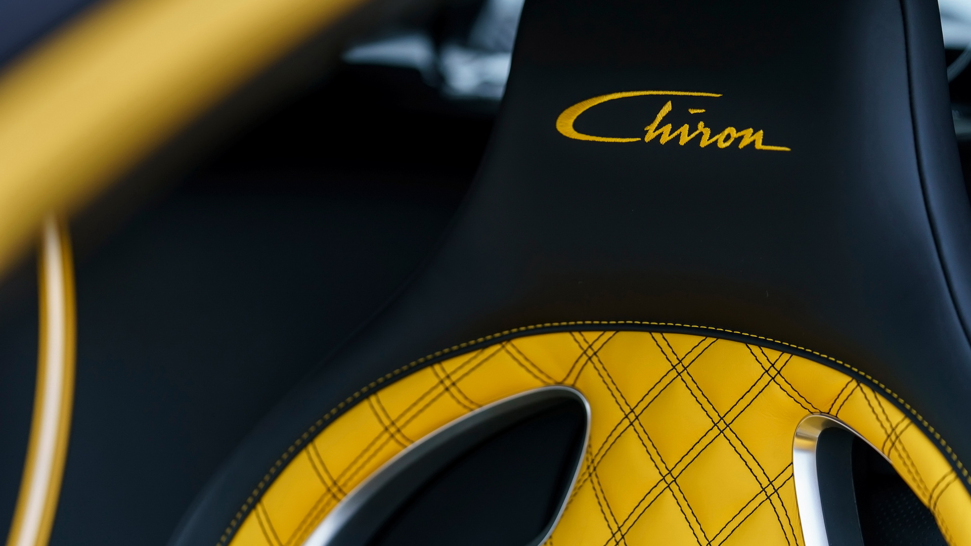 2018 Bugatti ӵ Chiron Yellow and Black(ֽ5)