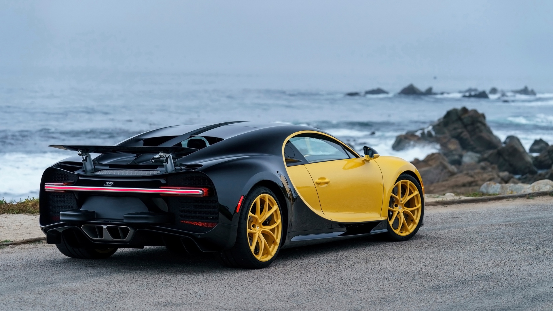2018 Bugatti ӵ Chiron Yellow and Black(ֽ11)