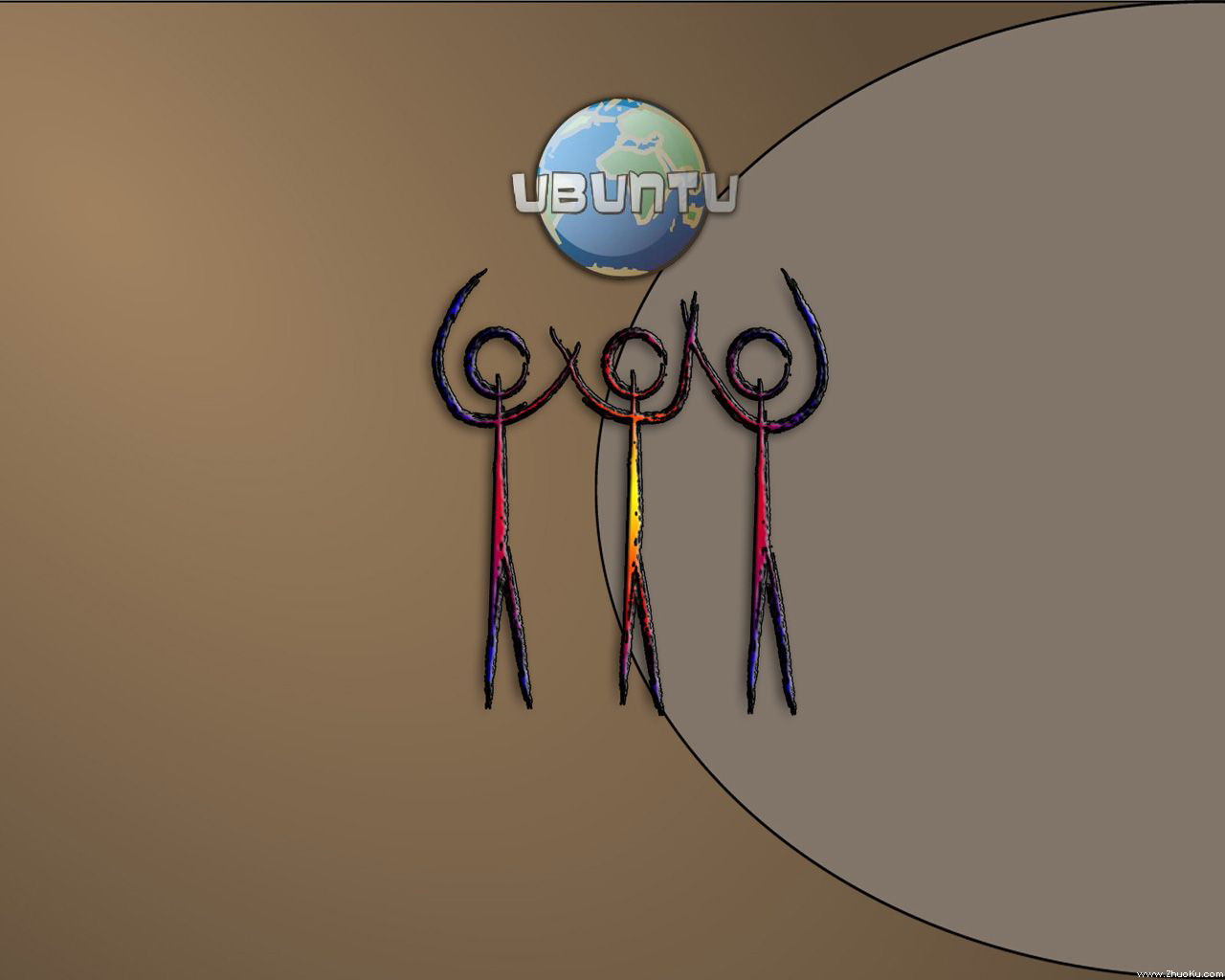 Ubuntu Linux ҵϵͳ1024*768 1280*1024 1600*1200(ֽ13)